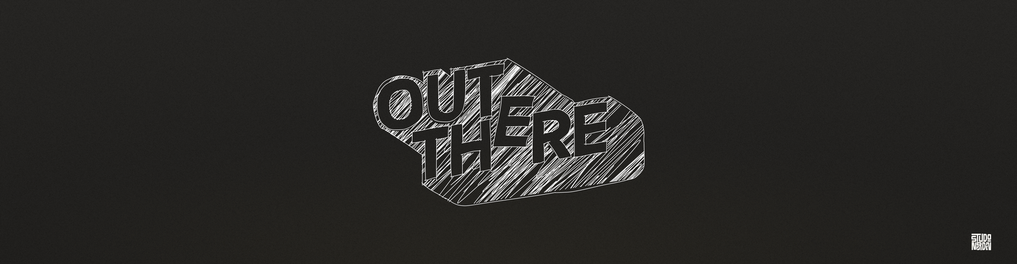 Out There logo final sketch.